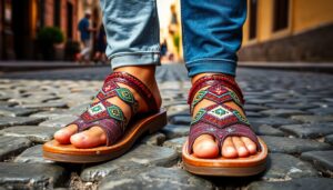 Classic Mexican Sandals: Ideal San Miguel Shoes for Streets