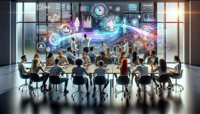 Collaborative Brainstorming: Enhance Creativity with Human VAs