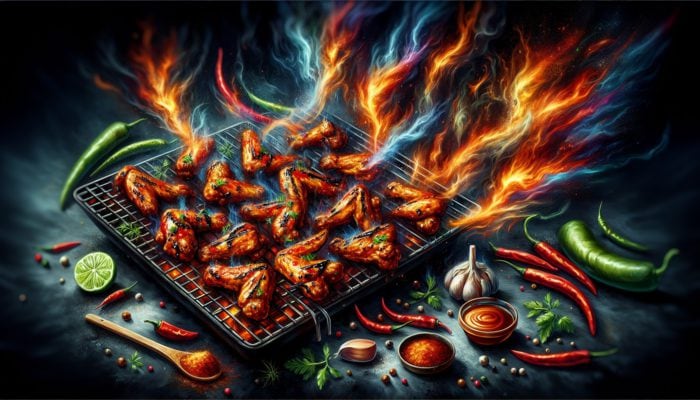 Spicy Grilled Chicken Wings: A Tasty American Delight