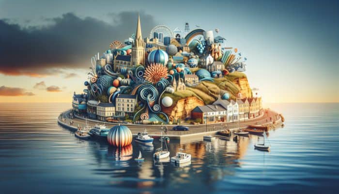 Instagram Marketing in Sidmouth for Small Business: A vibrant Instagram feed showcasing Sidmouth's small businesses, landscapes, and culture, captivating the local audience.