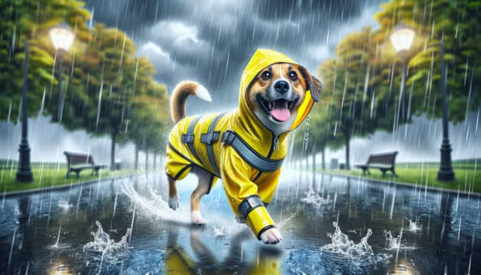 Raincoats for Pets: Keep Dry During Outdoor Walks