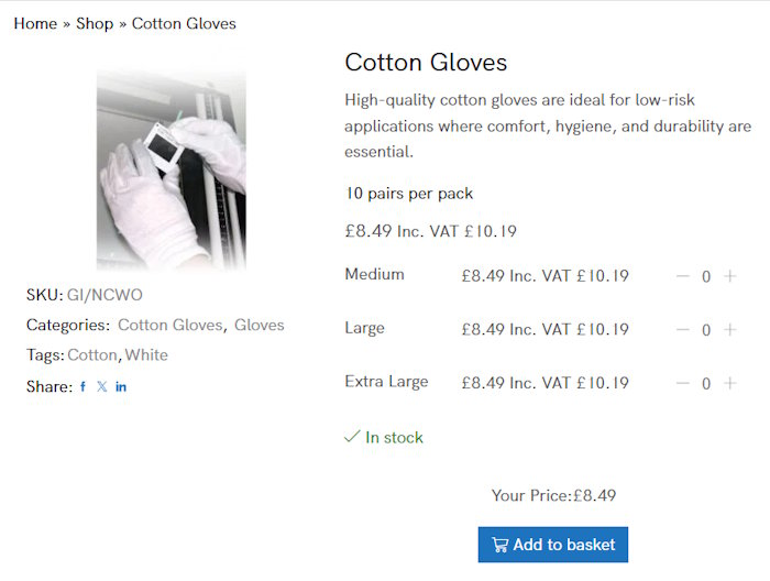 Cotton Gloves: Key Advantages When Worn Under Rubber Gloves
